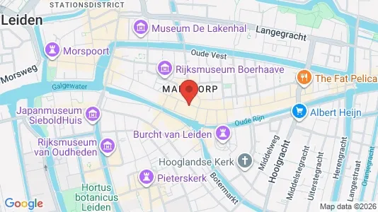 Gewerbeflächen zur Miete i Leiden – Foto von Google Street View