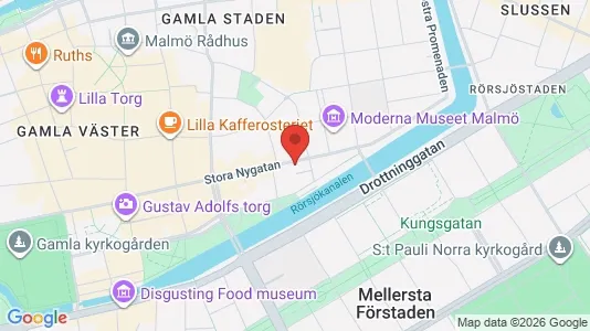 Företagslokaler för uthyrning i Malmö Centrum – Foto från Google Street View