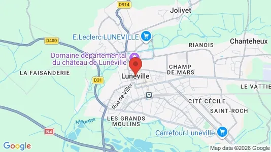 Lagerlokaler til leje i Lunéville - Foto fra Google Street View