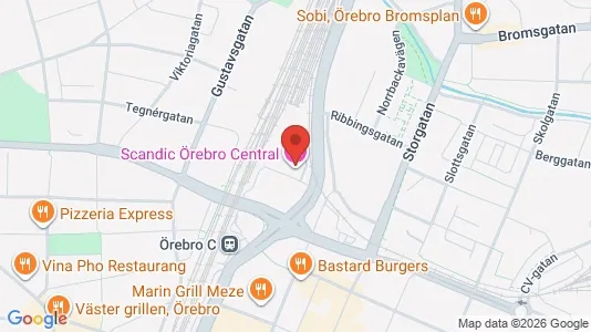 Kontorlokaler til leje i Örebro - Foto fra Google Street View