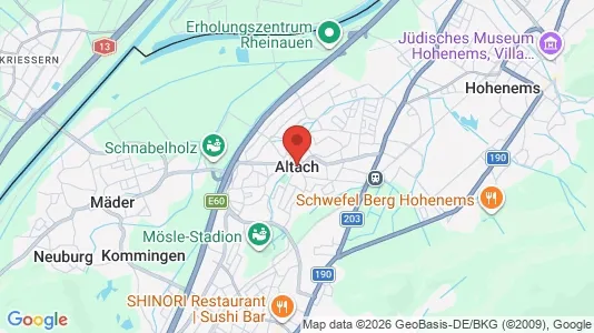 Grond te koop i Altach - Foto uit Google Street View
