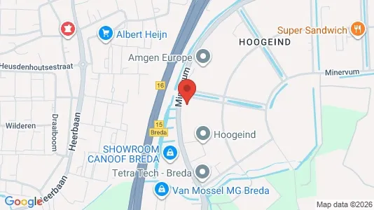 Kontorslokaler för uthyrning i Breda – Foto från Google Street View