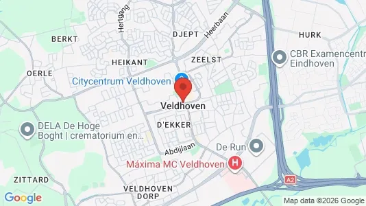 Commercial properties for sale i Veldhoven - kort over placeringen