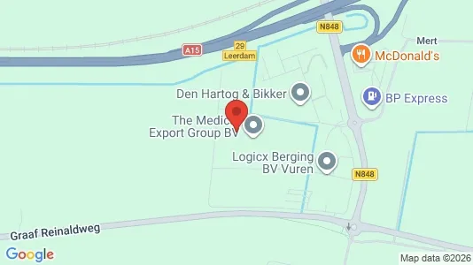 Kontorlokaler til leje i Lingewaal - Foto fra Google Street View