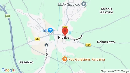 Lokaler til leje i Nidzicki - Foto fra Google Street View