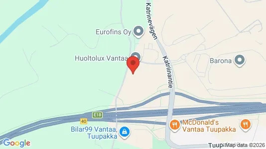 Bedrijfsruimtes te huur i Vantaa - Foto uit Google Street View