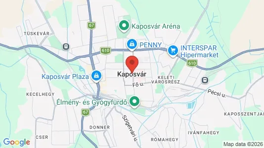 Lokaler til salg i Kaposvári - Foto fra Google Street View