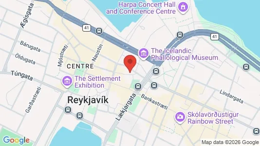 Commercial properties for sale i Reykjavík Miðborg - Photo from Google Street View