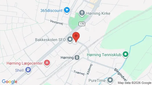 Propiedades comerciales En venta i Hørning - Foto de Google Street View