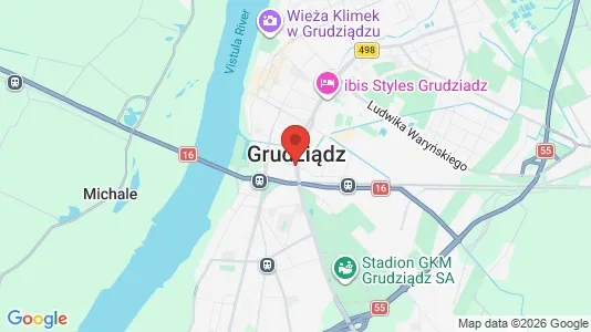 Lokaler til leie i Grudziądz – Bilde fra Google Street View
