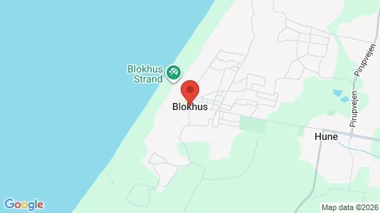 Kaupat Vuokrattavana i Blokhus - Kuva Google Street Viewstä