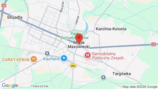 Lager til leie i Miński – Bilde fra Google Street View