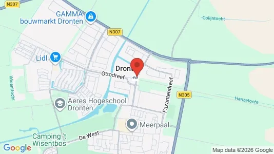 Kaupat Myynnissä i Dronten - Kuva Google Street Viewstä