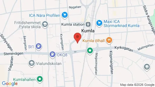Bedrijfsruimtes te huur i Kumla - Foto uit Google Street View