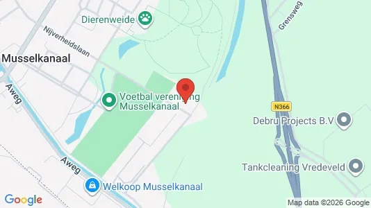 Office spaces for rent i Stadskanaal - kort over placeringen