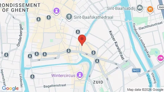 Büros zur Miete i Stad Gent – Foto von Google Street View