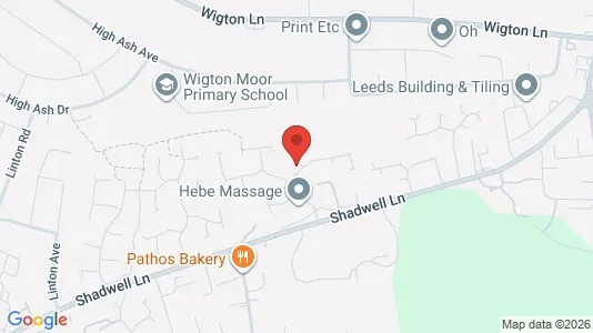 Almacenes En alquiler i Leeds - West Yorkshire - kort over placeringen