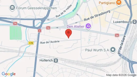 Büros zur Miete i Luxemburg – Foto von Google Street View