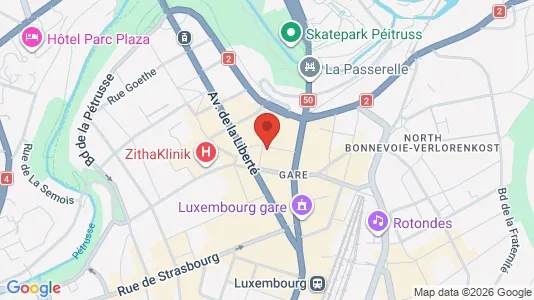 Büros zur Miete i Luxemburg – Foto von Google Street View