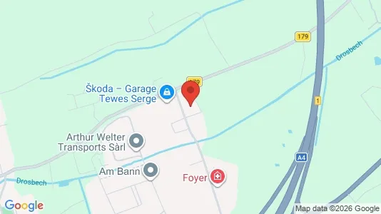 Kontorer til leie i Leudelange – Bilde fra Google Street View