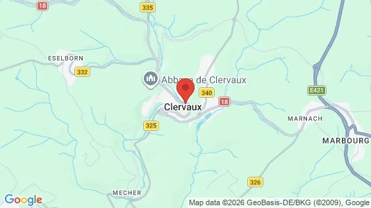Kaupat Vuokrattavana i Clervaux - Kuva Google Street Viewstä