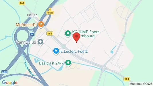 Lager til leie i Mondercange – Bilde fra Google Street View
