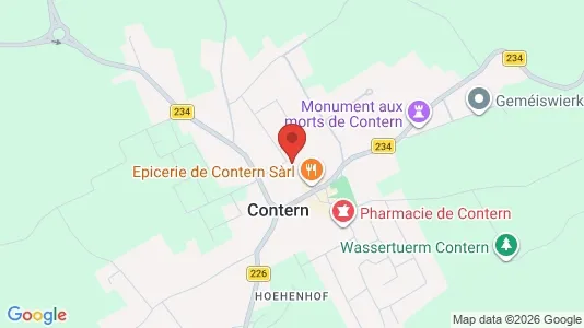 Magazijnen te huur i Contern - Foto uit Google Street View