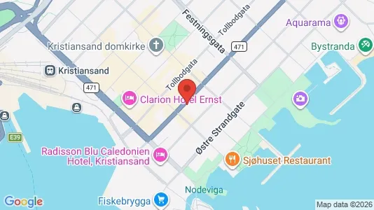 Büros zur Miete i Kristiansand – Foto von Google Street View