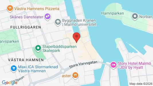 Kontorlokaler til leje i Malmø Centrum - Foto fra Google Street View