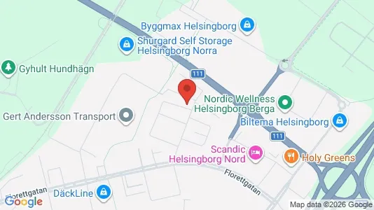 Kontorslokaler för uthyrning i Helsingborg – Foto från Google Street View