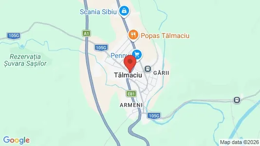 Liikekiinteistöt Vuokrattavana i Tălmaciu - Kuva Google Street Viewstä