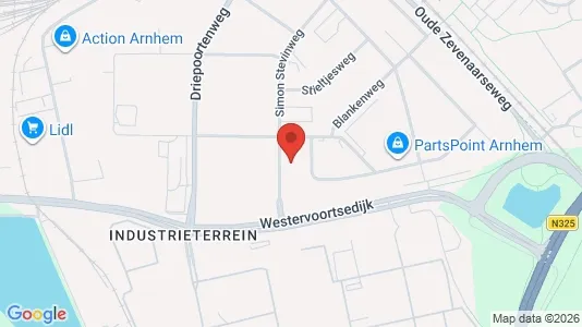 Kantorruimte te huur i Arnhem - Foto uit Google Street View