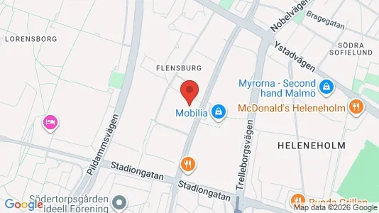 Kontorlokaler til leje i Malmø Centrum - Foto fra Google Street View