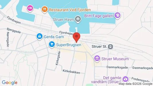 Toimistotilat Vuokrattavana i Struer - Kuva Google Street Viewstä