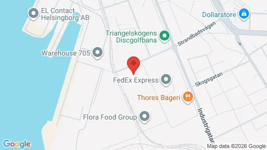 Kontorer til leie i Helsingborg – Bilde fra Google Street View
