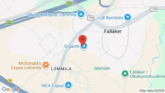 Gewerbeflächen zur Miete i Espoo – Foto von Google Street View