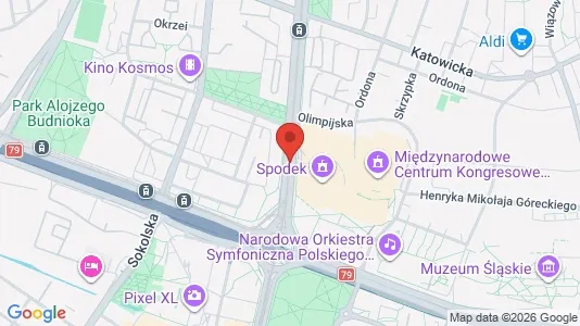 Kantorruimte te huur i Katowice - Foto uit Google Street View