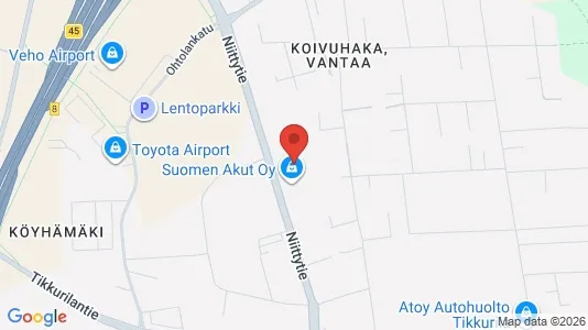 Kontorlokaler til leje i Vantaa - Foto fra Google Street View