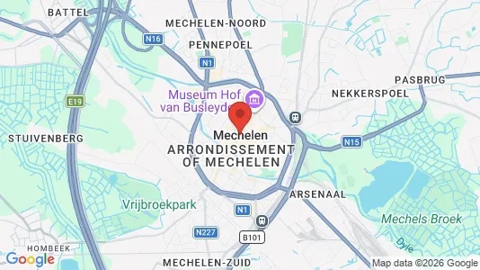 Bedrijfsruimtes te huur i Mechelen - Foto uit Google Street View