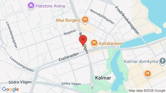 Kontorlokaler til leje i Kalmar - Foto fra Google Street View