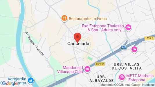 Commercial properties for sale i Estepona - kort over placeringen
