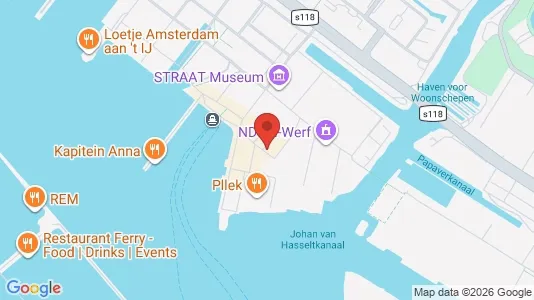 Office spaces for rent i Amsterdam Noord - kort over placeringen