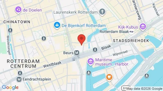 Kontorlokaler til leje i Rotterdam Centrum - Foto fra Google Street View