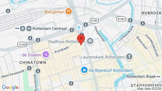 Kontorlokaler til leje i Rotterdam Centrum - Foto fra Google Street View