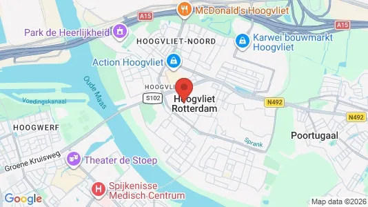 Shops for rent i Rotterdam Hoogvliet - Photo from Google Street View
