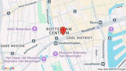 Kontorlokaler til leje i Rotterdam Centrum - Foto fra Google Street View