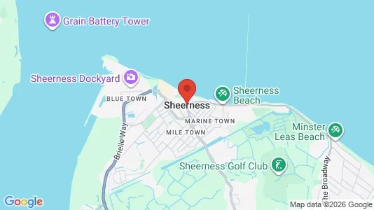 Liikekiinteistöt Vuokrattavana i Sheerness - Kent - Kuva Google Street Viewstä