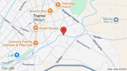 Lokaler til leje i Thermi - Foto fra Google Street View