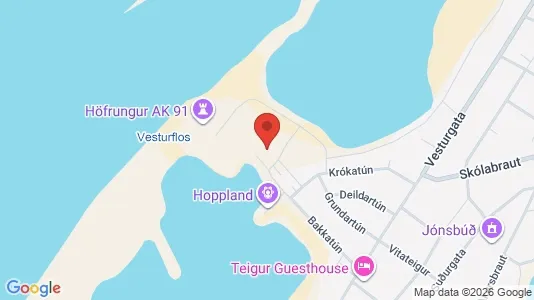 Büros zur Miete i Akranes – Foto von Google Street View