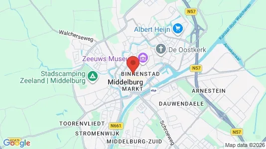 Ladenlokale zur Miete i Middelburg – Foto von Google Street View